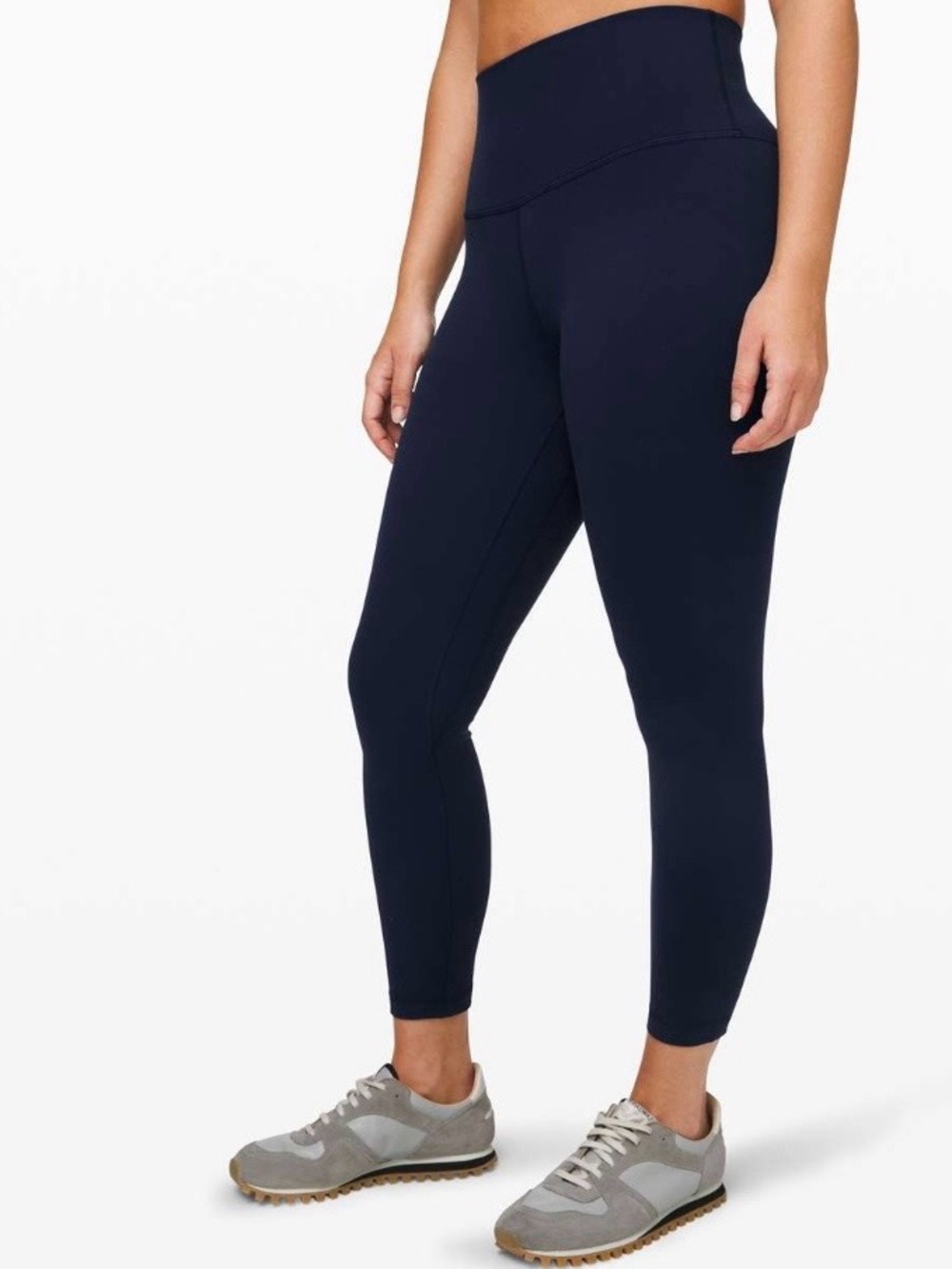 LULULEMON Flawed True Navy Align High Rise 25" Active Workout Leggings Size 4